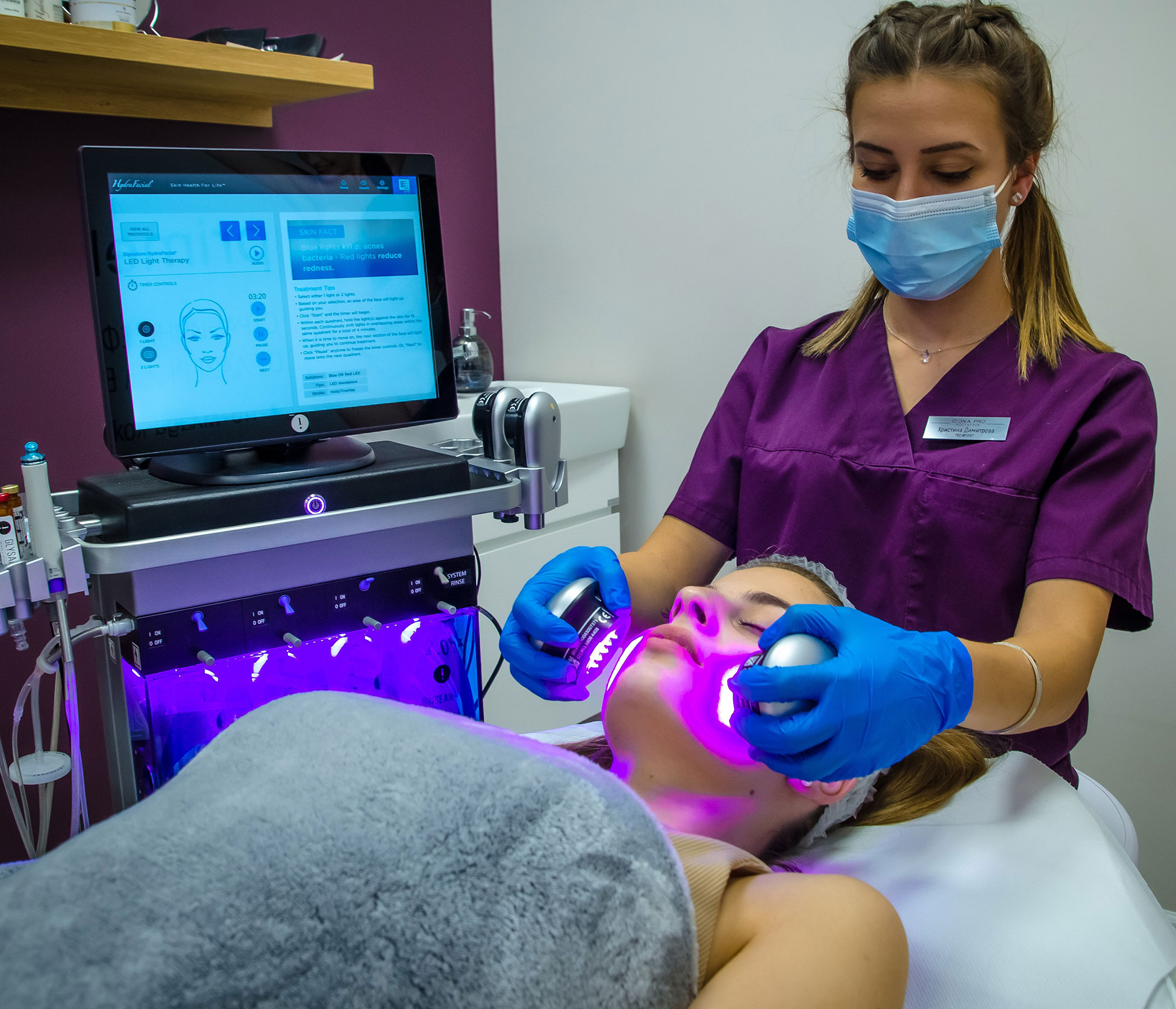 Подмладяващи процедури в DIONA PRO с HydraFacial